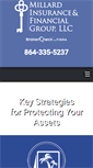 Mobile Screenshot of millardinsurance.net